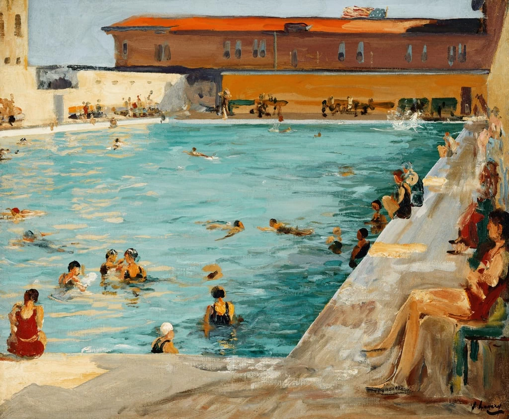 La piscina dei popoli, Palm Beach
